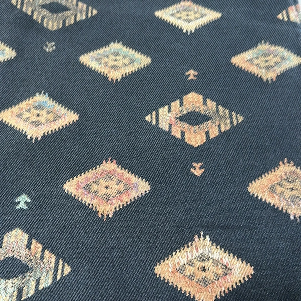Unique Custom Multi-color Geo/Southwest Patterned 5ft Table runner/ Bed runner